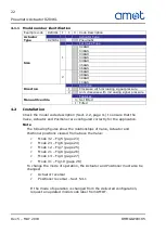 Preview for 22 page of AMOT 02GGH Installation, Operation And Maintenance Manual