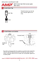 Preview for 5 page of AMP Lighting 3602 Series Installation & Maintenance Manual