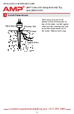 Предварительный просмотр 5 страницы AMP Lighting AAL-1024-0-B-BZ Installation & Maintenance Manual