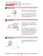 Предварительный просмотр 4 страницы AMP Lighting ADL Series Installation & Maintenance Manual