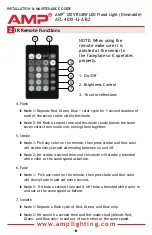 Предварительный просмотр 6 страницы AMP Lighting AFL-401-LI-A-BZ Series Installation & Maintenance Manual