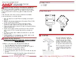 Предварительный просмотр 2 страницы AMP Lighting AFL-4012-4-B-BZ Installation & Maintenance Manual