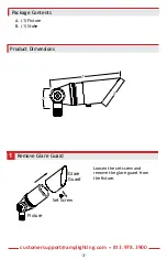 Предварительный просмотр 3 страницы AMP Lighting AggregatePro AAL-1013 B-BZ Series Installation & Maintenance Manual