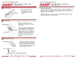 Предварительный просмотр 3 страницы AMP Lighting AHS-7004-4-B-BZ Installation & Maintenance Manual