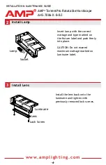 Предварительный просмотр 4 страницы AMP Lighting AHS-7006-X-B-BZ Series Installation & Maintenance Manual