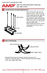 Предварительный просмотр 5 страницы AMP Lighting AHS-7006-X-B-BZ Series Installation & Maintenance Manual