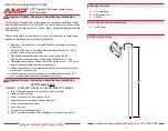 Предварительный просмотр 2 страницы AMP Lighting AlpinePro Path Light Installation & Maintenance Manual