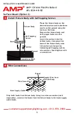 Предварительный просмотр 5 страницы AMP Lighting APL-3024-4-B-BZ Installation & Maintenance Manual