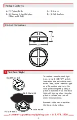 Preview for 3 page of AMP Lighting ASDL-2016-B-BZ Installation & Maintenance Manual