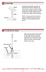 Предварительный просмотр 5 страницы AMP Lighting ASM-2407 Installation & Maintenance Manual