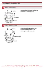 Предварительный просмотр 6 страницы AMP Lighting AWL-710IR-X-BBZ Series Installation & Maintenance Manual