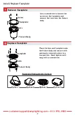 Предварительный просмотр 7 страницы AMP Lighting HydraPro AWL-5005-B-BZ Installation & Maintenance Manual