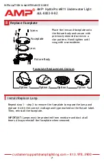 Preview for 7 page of AMP Lighting HydraPro MR11 Installation & Maintenance Manual