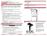 Предварительный просмотр 2 страницы AMP Lighting NovelPro APL-3021-4-B-BZ Installation & Maintenance Manual