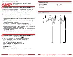 Предварительный просмотр 2 страницы AMP Lighting OrchardPro APL-3018-B-BZ Installation & Maintenance Manual