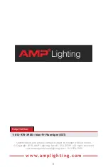 Предварительный просмотр 5 страницы AMP Lighting OrchardPro APL-3018-B-BZ Installation & Maintenance Manual