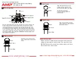 Предварительный просмотр 4 страницы AMP Lighting PilotPro APL-3022-L-B-BZ Installation & Maintenance Manual