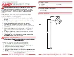 Предварительный просмотр 2 страницы AMP Lighting PinnaclePro APL-3017-4 Series Installation & Maintenance Manual