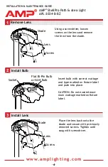 Предварительный просмотр 4 страницы AMP Lighting ShellPro APL-3034-B-BZ Installation & Maintenance Manual