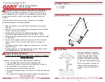 Предварительный просмотр 2 страницы AMP Lighting VariantPro Spotlight Installation & Maintenance Manual