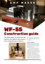 Preview for 1 page of AMP MAKER WF-55 Construction Manual