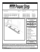 AMP Research 75104-01A Installation Manual предпросмотр