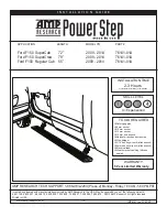 AMP Research POWERSTEP 76141-01A Installation Manual предпросмотр