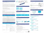 AMP AMPCEL-0.8/40 Quick Start Manual preview