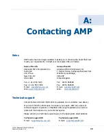 Предварительный просмотр 25 страницы AMP MPEG4000-D4 Hardware Reference Manual