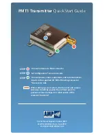 Preview for 1 page of AMP PMT1 Quick Start Manuals