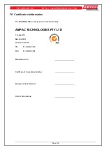 Preview for 109 page of Ampac FireFinder PLUS Installation, Comissioning & Operation