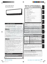 Preview for 1 page of Ampair ASYG09LMCA Installation Manual