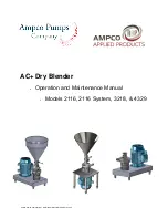 Ampco Pumps Company AC+ 2116 Operation And Maintenance Manual preview