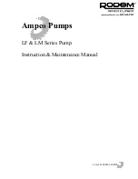 Ampco Pumps Company LF 401 Instruction & Maintenance Manual preview