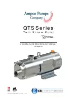 Preview for 1 page of Ampco Pumps Company QTS-AMPCO Operation And Maintenance Manual