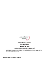 Preview for 16 page of Ampco Pumps Company SP 200 Installation And Maintenance Manual