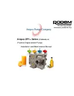 Ampco Pumps Company ZP1+ Series Maintenance Manual Addendum preview