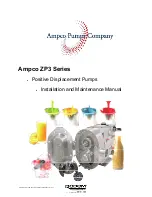 Preview for 1 page of Ampco Pumps Company ZP3 130 Installation And Maintenance Manual