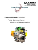 Ampco Pumps Company ZP3 Series Installation And Maintenance Manual preview