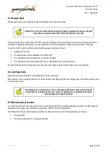 Preview for 16 page of Ampcontrol ECD User Manual