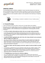 Preview for 16 page of Ampcontrol Gasguard GG2 DISPLAY User Manual