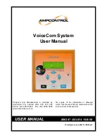 Ampcontrol VAA User Manual preview