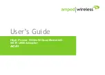 Amped Wireless ACA1 User Manual preview