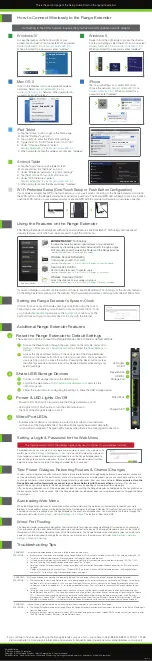 Preview for 2 page of Amped Wireless ARTEMIS-EX RE1300M Setup Manual