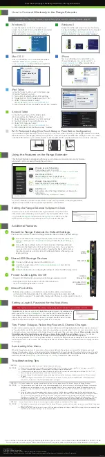 Preview for 2 page of Amped Wireless RE2200T Setup Manual