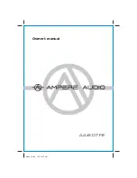 Ampere Audio AA-8.0 TFE Owner'S Manual preview