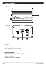 Предварительный просмотр 2 страницы Amperes PA320 Instruction Manual