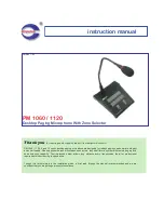 Предварительный просмотр 1 страницы Amperes PM 1060 Instruction Manual