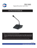 Amperes PM1000 Instruction Manual preview