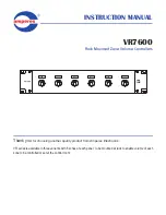 Amperes VR7605 Instruction Manual preview